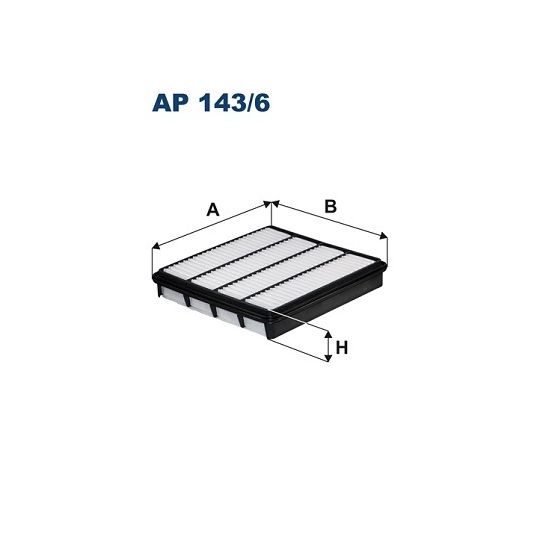 AP 143/6 - Air filter 