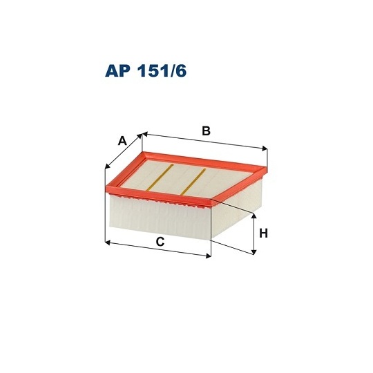 AP 151/6 - Air filter 