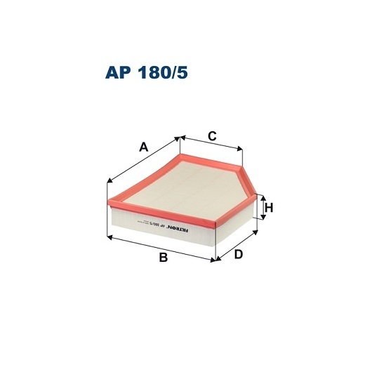 AP 180/5 - Air filter 
