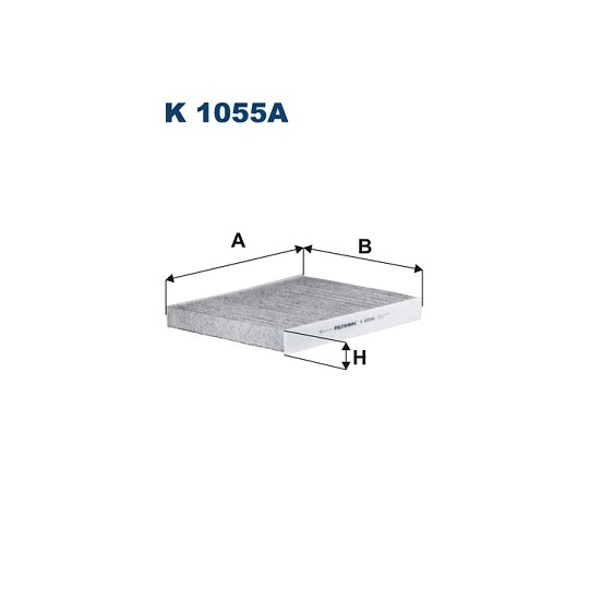 K 1055A - Filter, interior air 