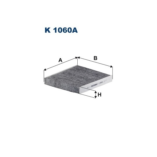 K 1060A - Filter, interior air 