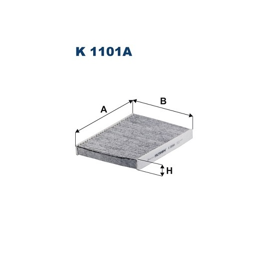 K 1101A - Filter, salongiõhk 