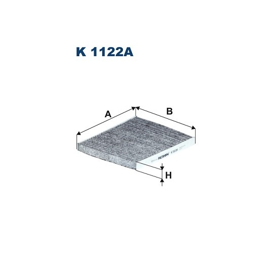 K 1122A - Filter, interior air 