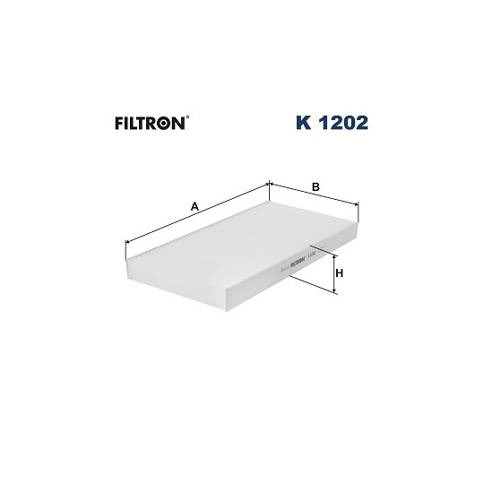 K 1202 - Filter, interior air 
