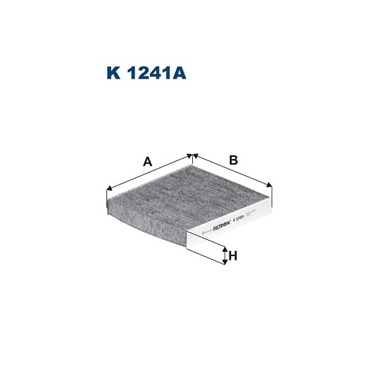 K 1241A - Filter, interior air 