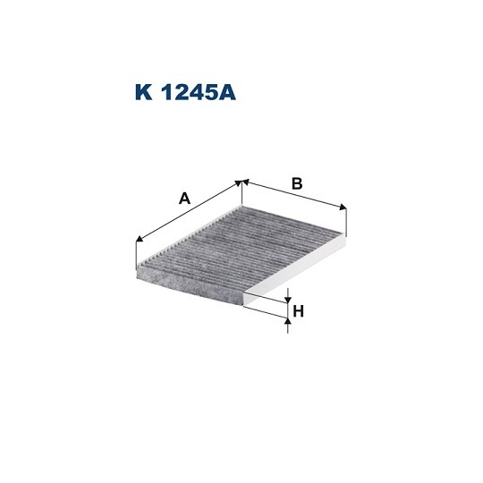 K 1245A - Filter, salongiõhk 