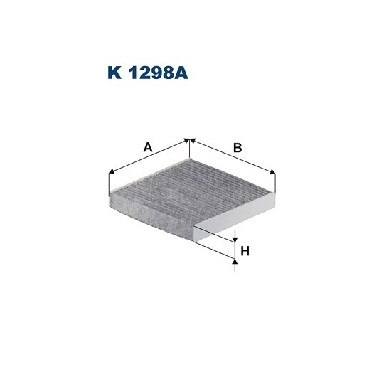 K 1298A - Filter, interior air 