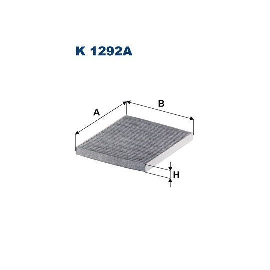 K 1292A - Filter, interior air 