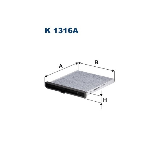 K 1316A - Filter, interior air 