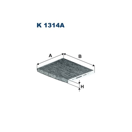 K 1314A - Suodatin, sisäilma 