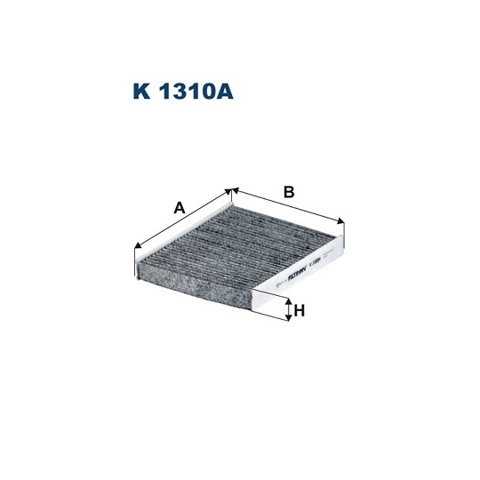 K 1310A - Filter, kupéventilation 