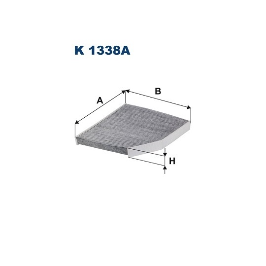 K 1338A - Filter, interior air 