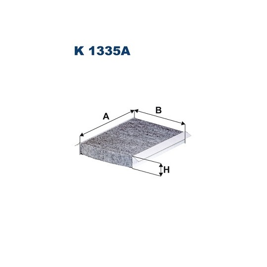 K 1335A - Filter, interior air 