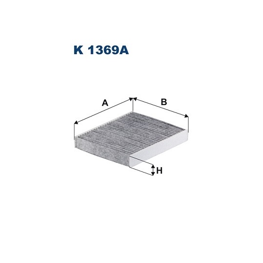 K 1369A - Filter, interior air 