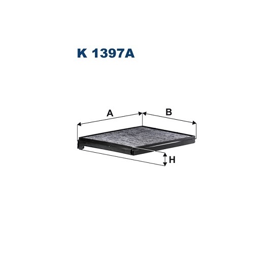 K 1397A - Filter, interior air 