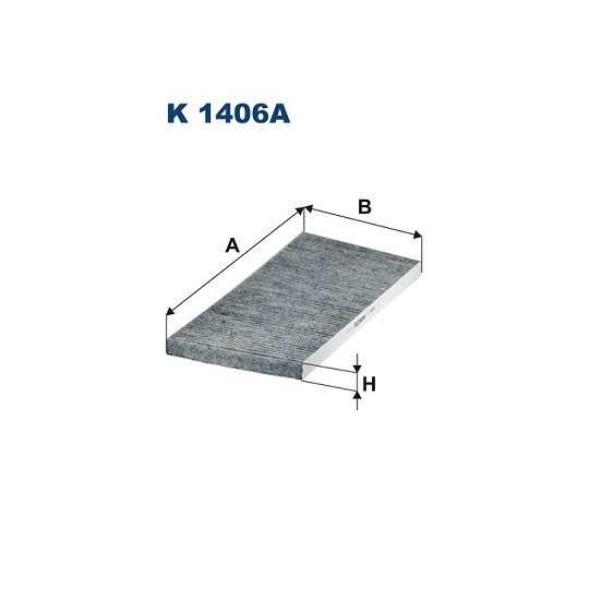 K 1406A - Filter, interior air 