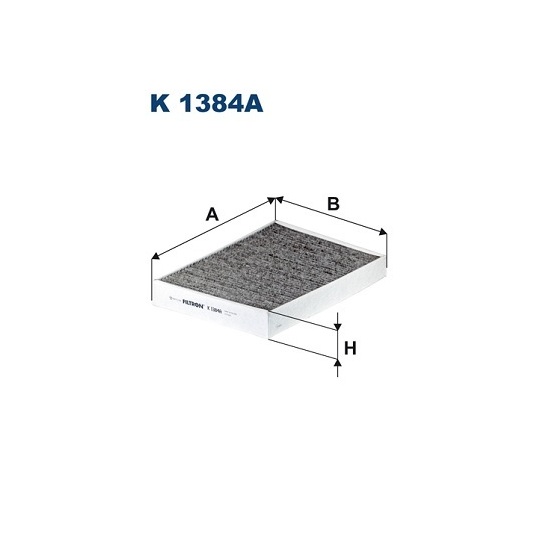 K 1384A - Filter, interior air 