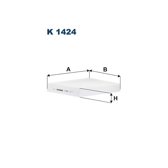 K 1424 - Suodatin, sisäilma 