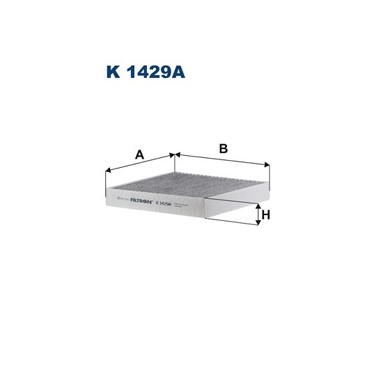 K 1429A - Filter, interior air 