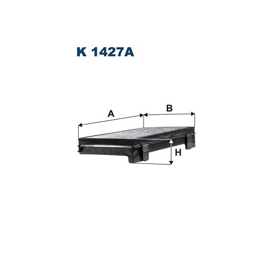 K 1427A - Filter, kupéventilation 