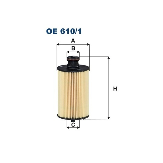 OE 610/1 - Oil filter 