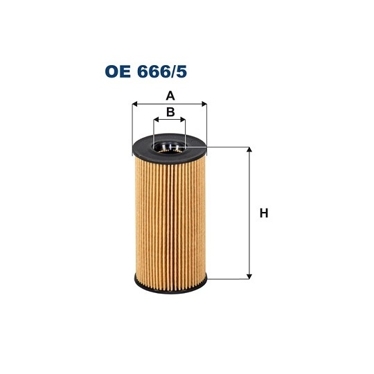 OE 666/5 - Oil filter 