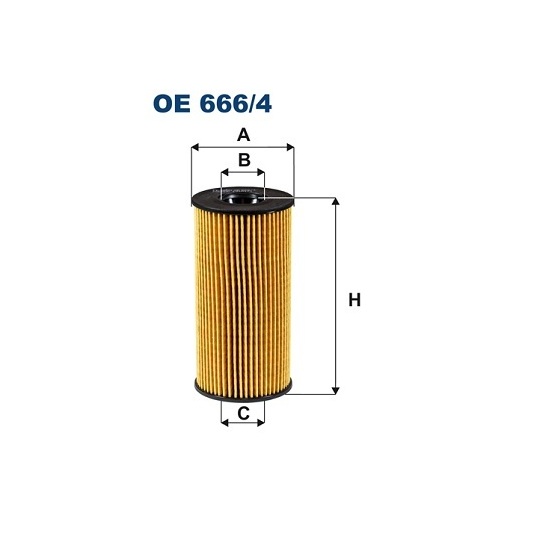 OE 666/4 - Oil filter 
