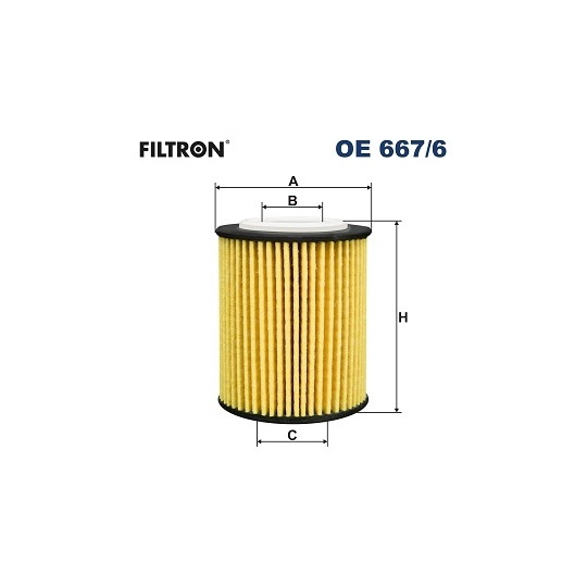 OE 667/6 - Oil filter 