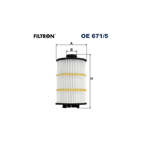 OE 671/5 - Oil filter 