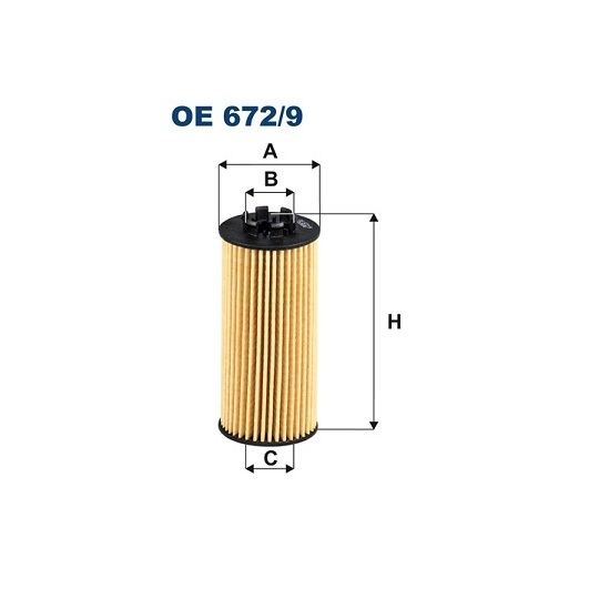 OE 672/9 - Oil filter 