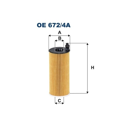 OE 672/4A - Oil filter 