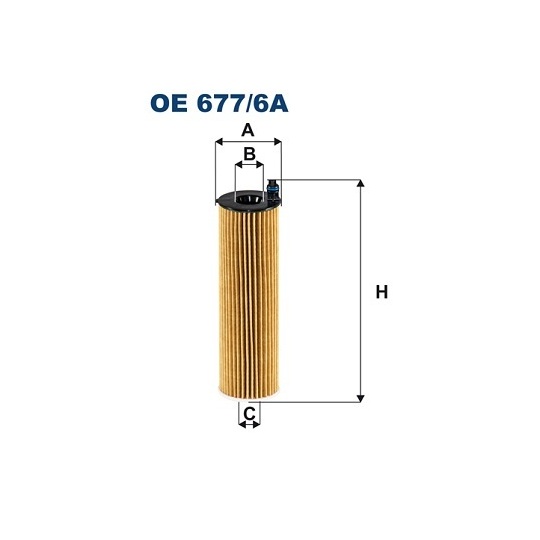 OE 677/6A - Oil filter 