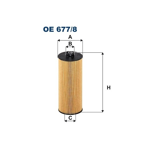 OE 677/8 - Oil filter 
