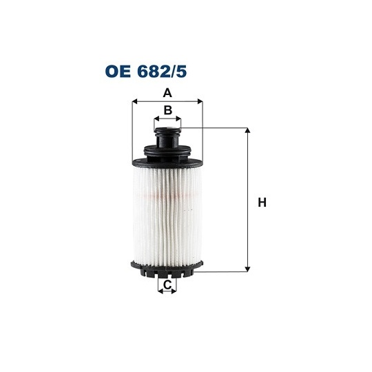 OE 682/5 - Oil filter 