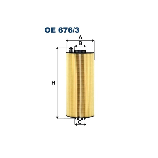 OE 676/3 - Oil filter 