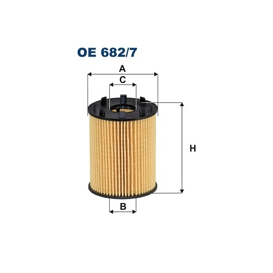 OE 682/7 - Oil filter 