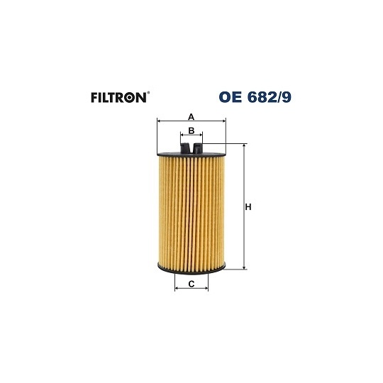 OE 682/9 - Oil filter 