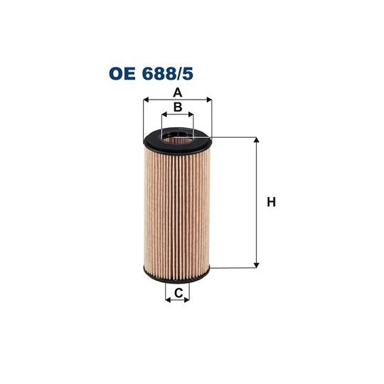 OE 688/5 - Oil filter 