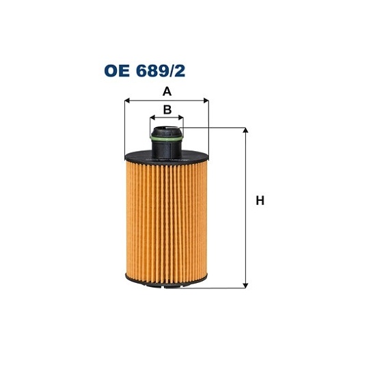 OE 689/2 - Oil filter 