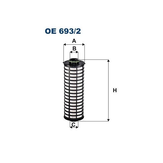 OE 693/2 - Oil filter 