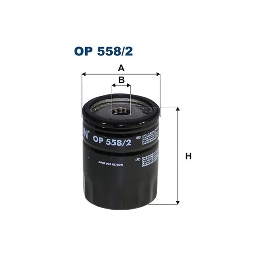OP 558/2 - Oil filter 