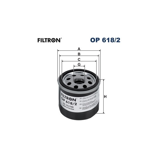 OP 618/2 - Oil filter 