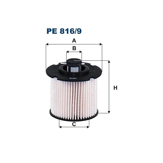 PE 816/9 - Fuel filter 