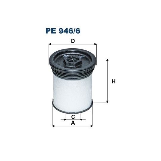 PE 946/6 - Fuel filter 