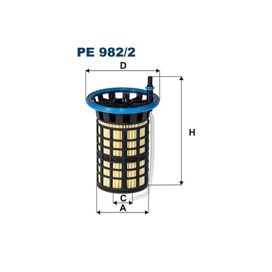 PE 982/2 - Bränslefilter 