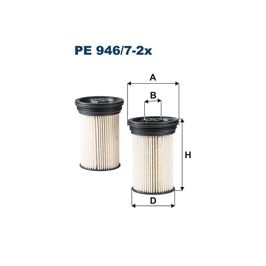 PE 946/7-2x - Kütusefilter 