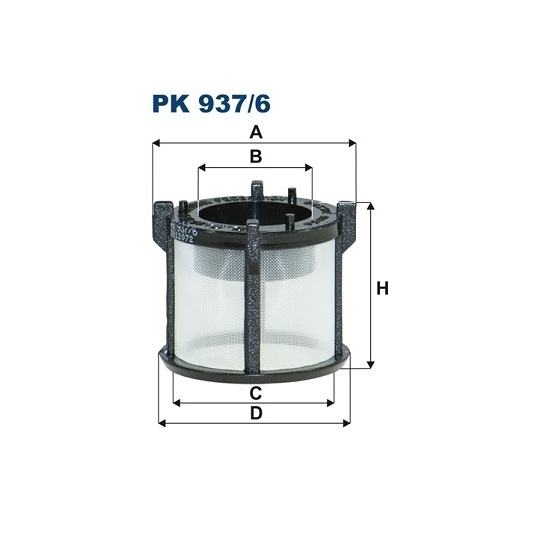 PK 937/6 - Fuel filter 