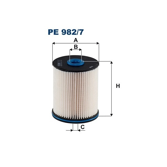 PE 982/7 - Kütusefilter 