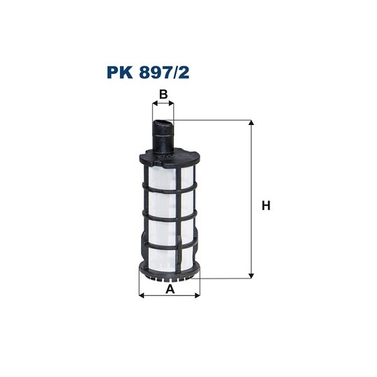 PK 897/2 - Fuel filter 