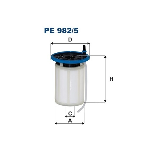 PE 982/5 - Fuel filter 